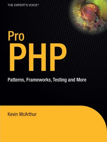 Portada del libro "Pro PHP.."